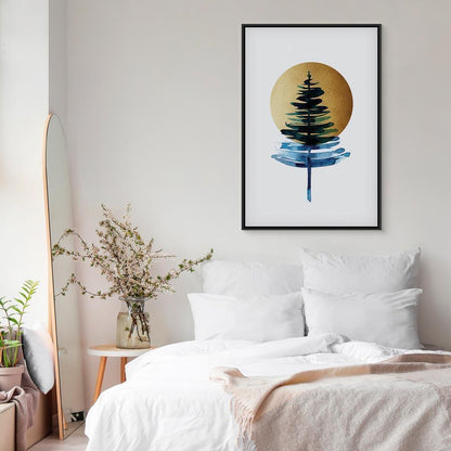 Leinwandbild - Sunny Winter (1 Part) Vertical