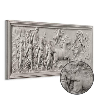 Leinwandbild - Relief: Apollo and Muses