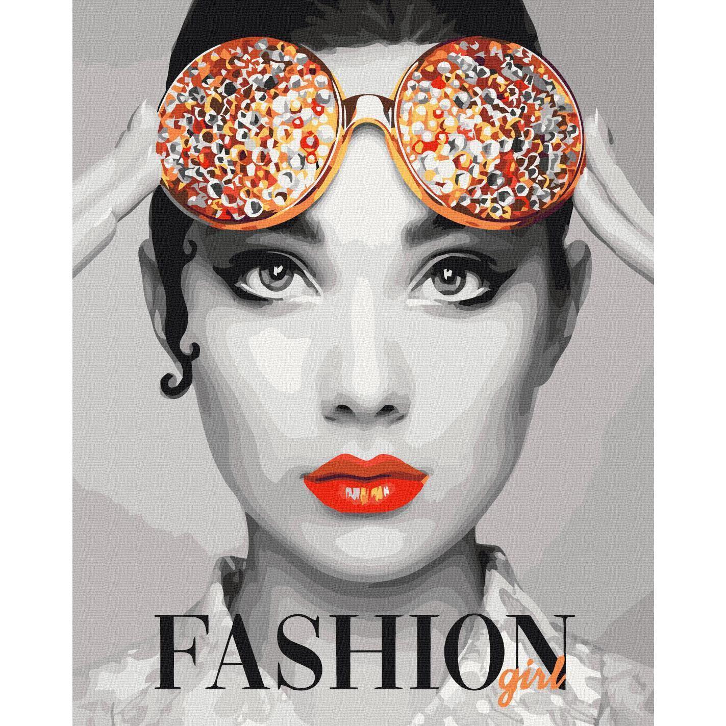 Malen nach Zahlen - Fashion Girl