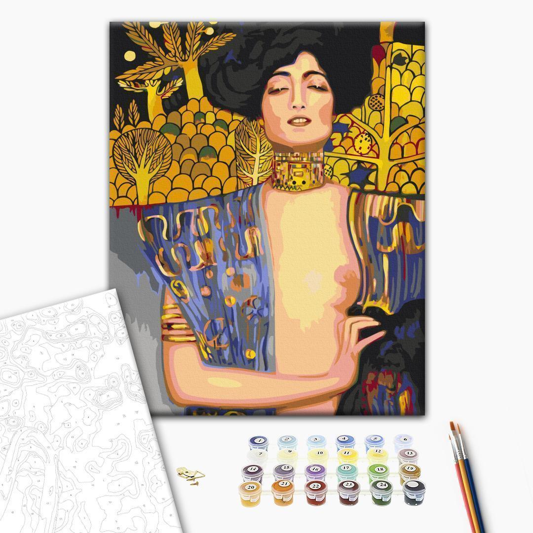 Malen nach Zahlen - Gustav Klimt: Judith and the Head of Holofernes
