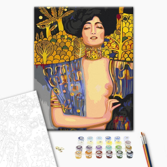 Malen nach Zahlen - Gustav Klimt: Judith and the Head of Holofernes