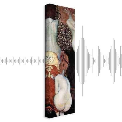 Leinwandbild - Gustav Klimt – Goldfish
