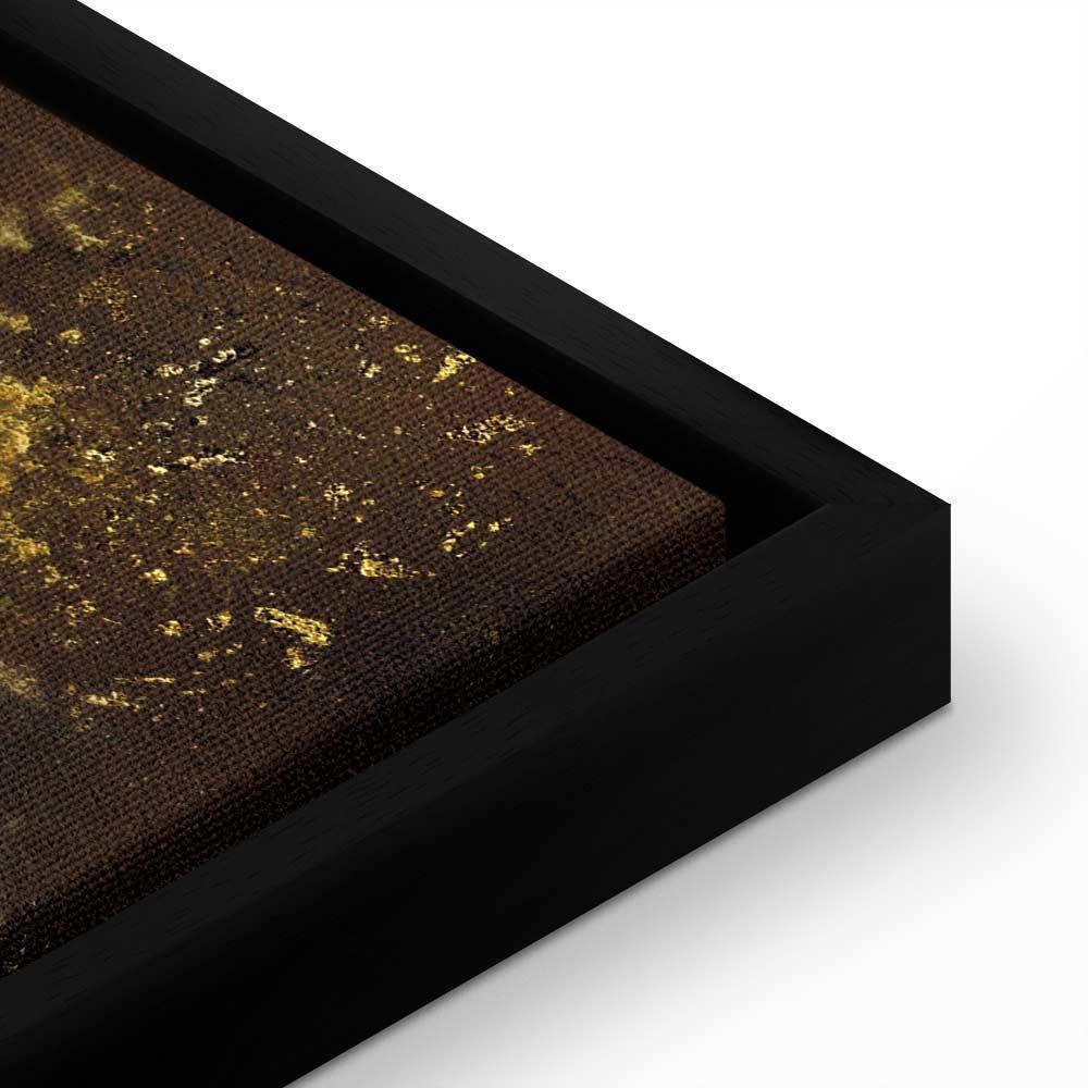 Leinwandbild - Golden Constellation (1 Part) Wide