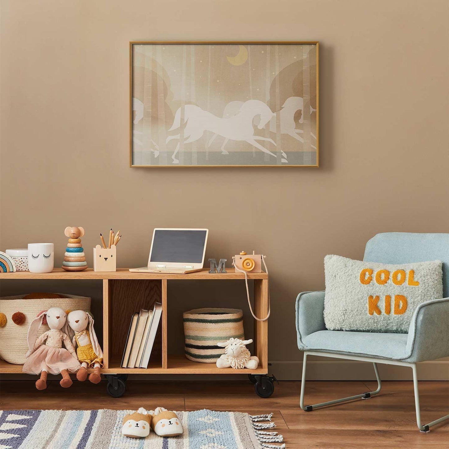Poster - Galloping Horses Artgeist