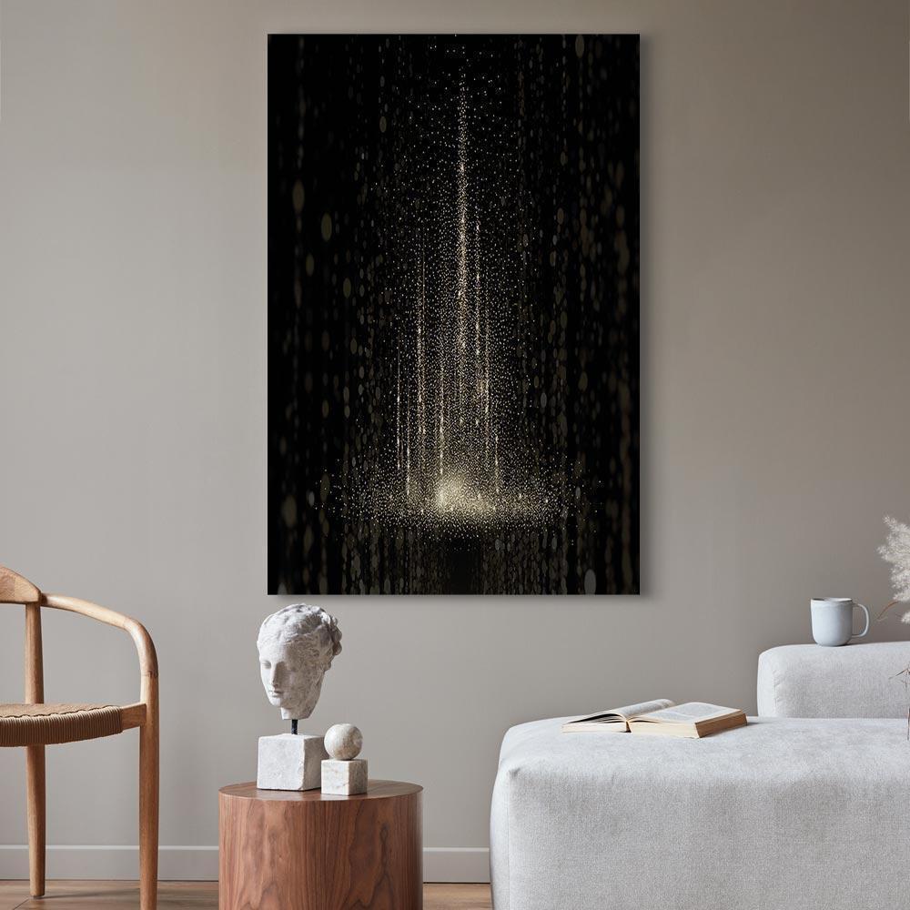 Leinwandbild - Snowstorm (1 Part) Vertical