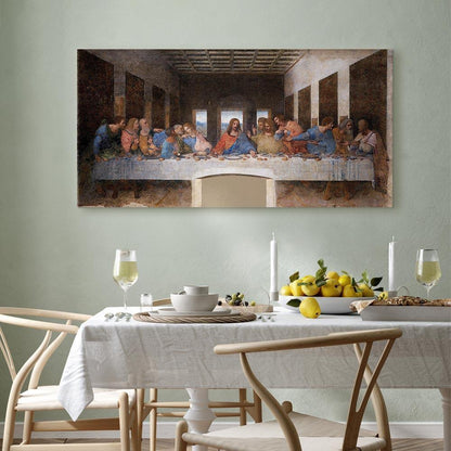 Leinwandbild - Leonardo da Vinci – Last Supper