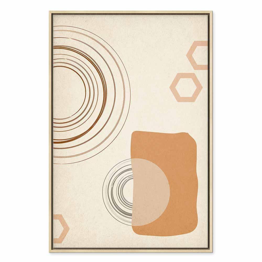 Leinwandbild - Sand Castles (1 Part) Vertical