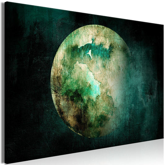 Leinwandbild - Green Pangea (1 Part) Wide Artgeist
