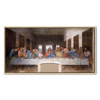 Leinwandbild - Leonardo da Vinci – Last Supper