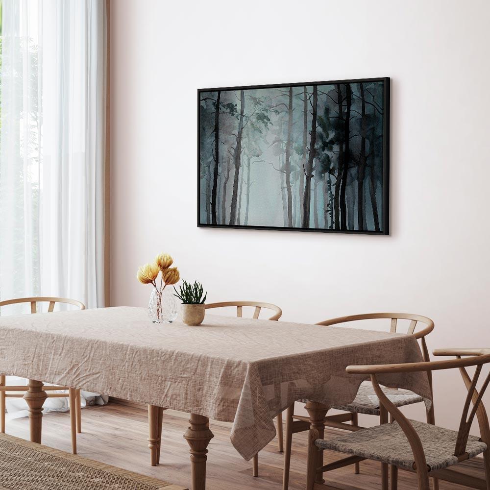 Leinwandbild - Hazy Forest (1 Part) Wide