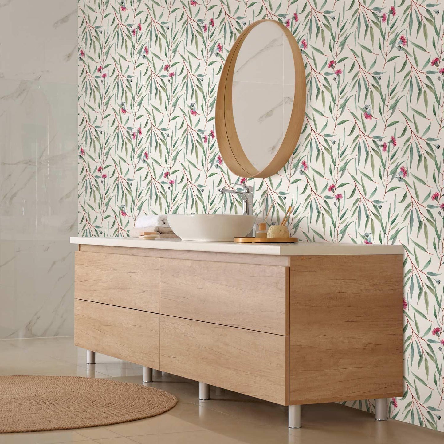 Tapete - Pink Flower Buds