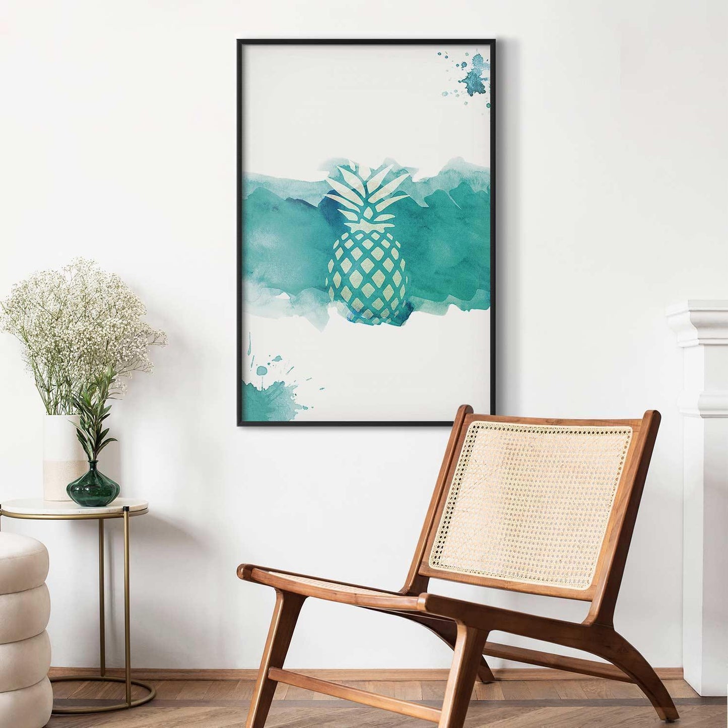 Poster - Watercolor Pineapple Artgeist