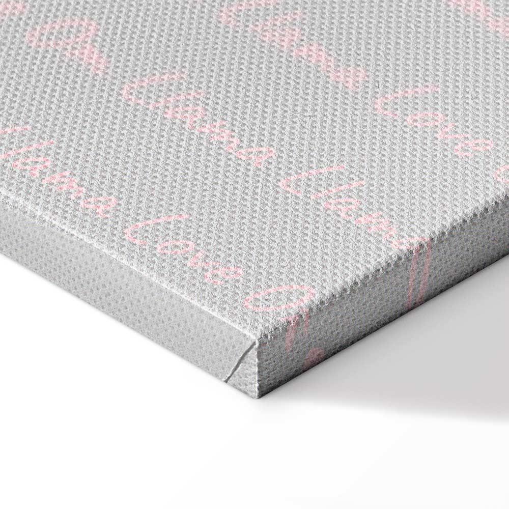 Leinwandbild - Happy Llama (1 Part) Vertical