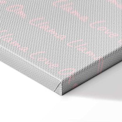 Leinwandbild - Happy Llama (1 Part) Vertical