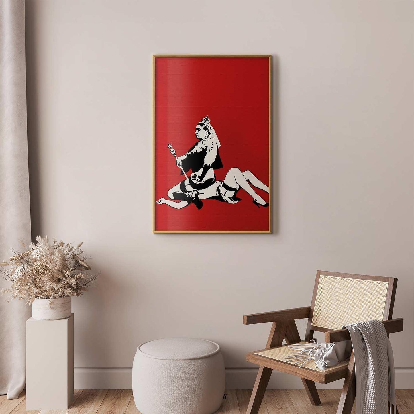 Poster - Banksy: Queen Victoria Artgeist