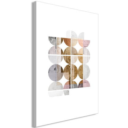Leinwandbild „Harmonische Formen – Geometrie in Balance“