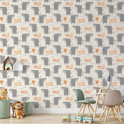 Tapete - Cute Wolf