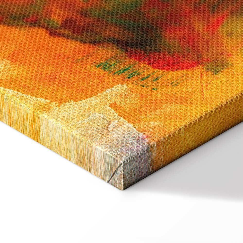 Leinwandbild - Explosion of Wild Colors (1 Part) Wide