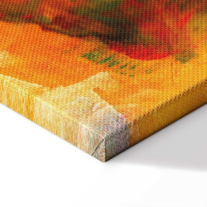 Leinwandbild - Explosion of Wild Colors (1 Part) Wide