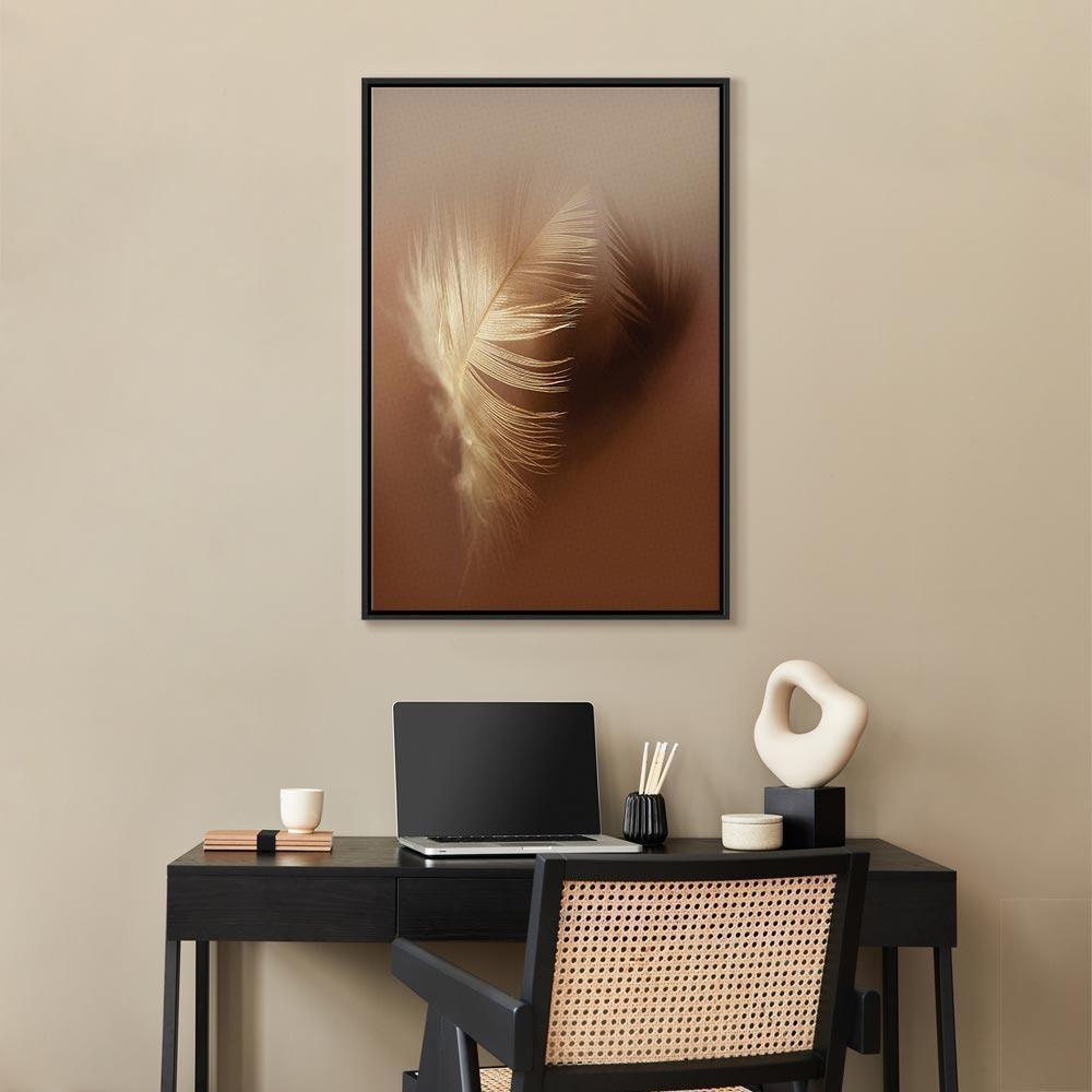 Leinwandbild - Autumn Fluff (1 Part) Vertical