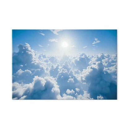 Leinwandbild - Heavenly Calm: Warm Rays of the Sun