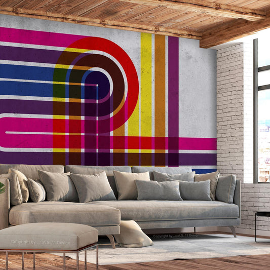 Fototapete - Technicolor Artgeist
