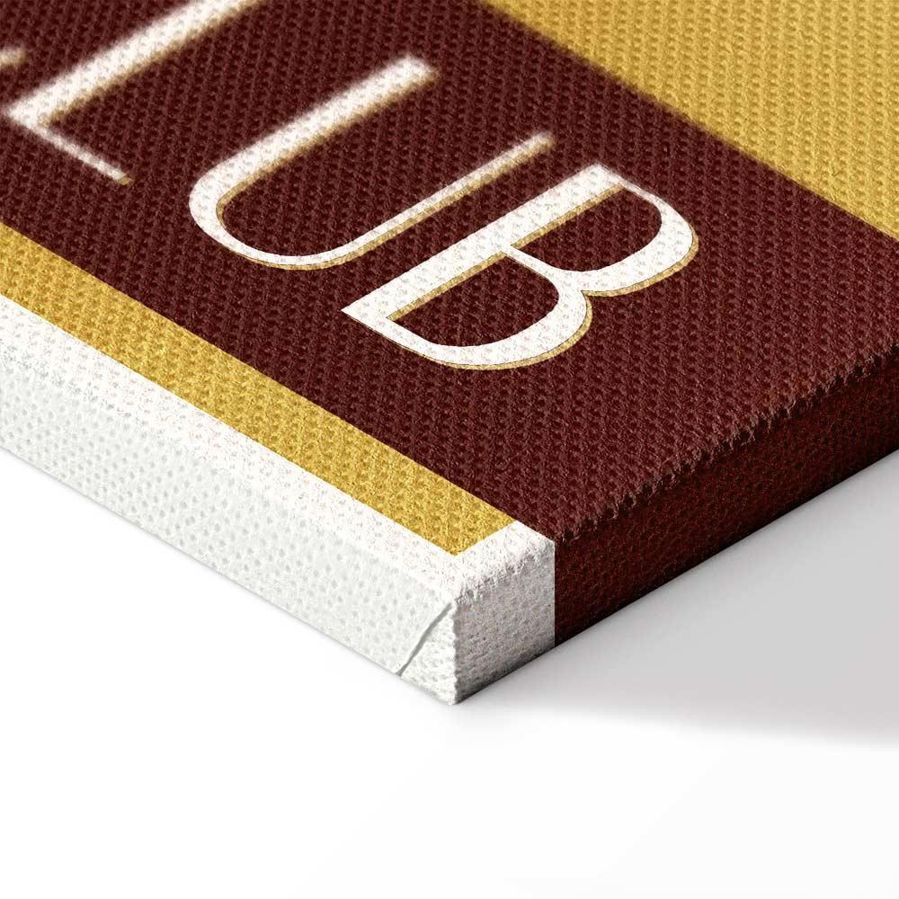 Leinwandbild - Wine Club (1 Part) Vertical