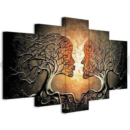 Leinwandbild - Love Entanglement