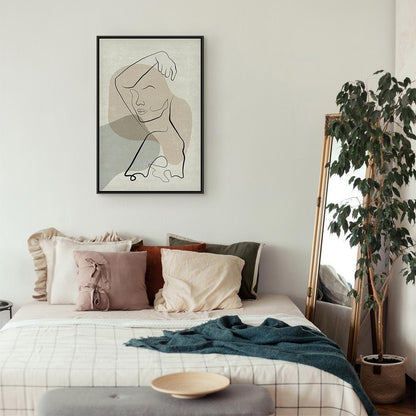 Leinwandbild - Romantic Morning (1 Part) Vertical