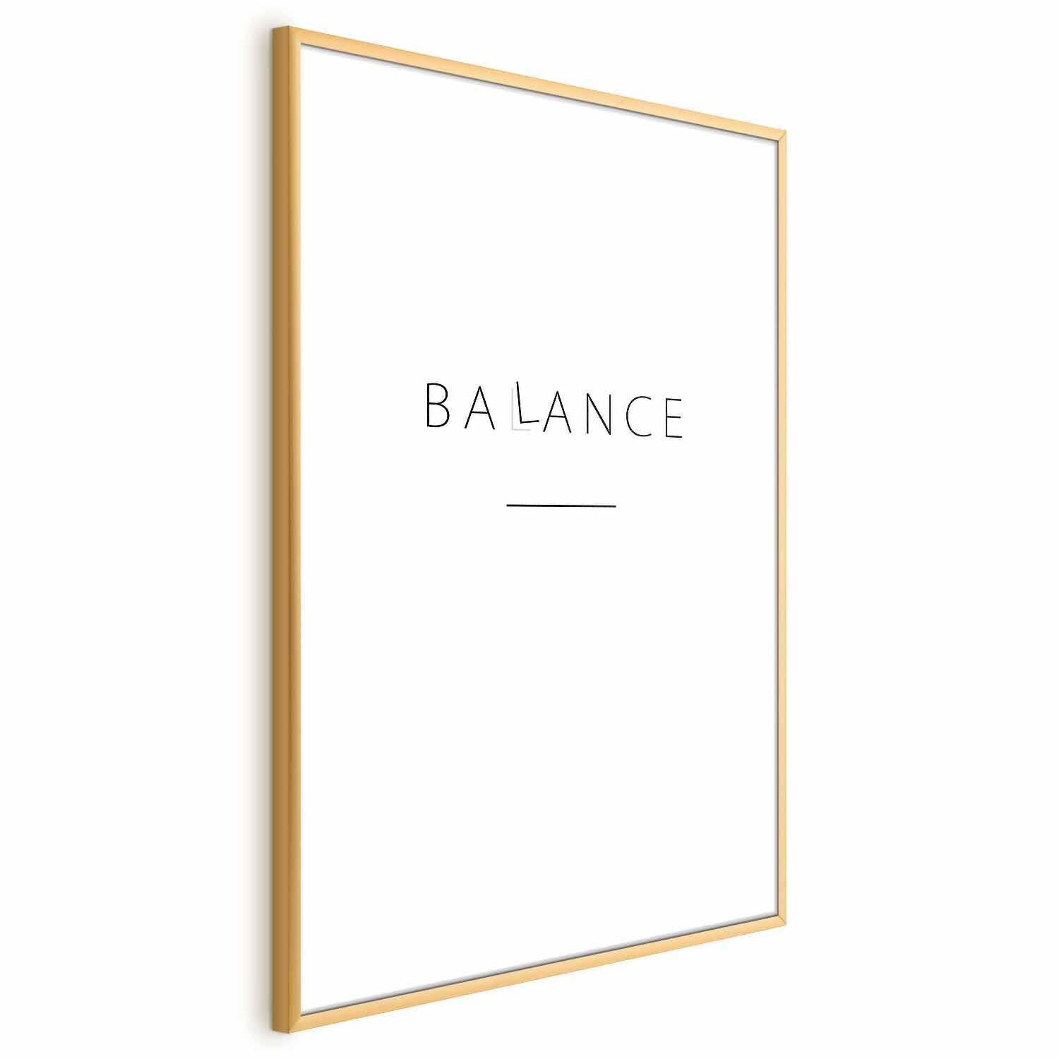 Poster - Balance Artgeist