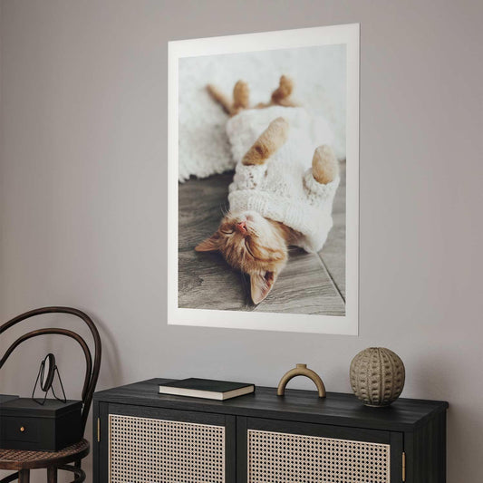 Poster - Lazy Cat Artgeist