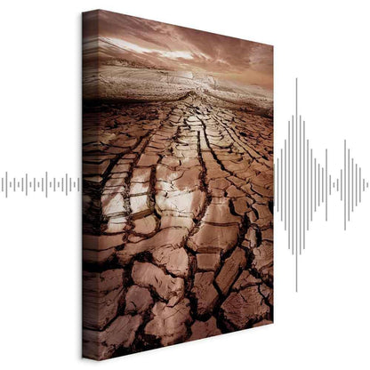 Leinwandbild - Drought (1 Part) Vertical
