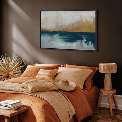 Leinwandbild - Golden Grasses (1 Part) Wide