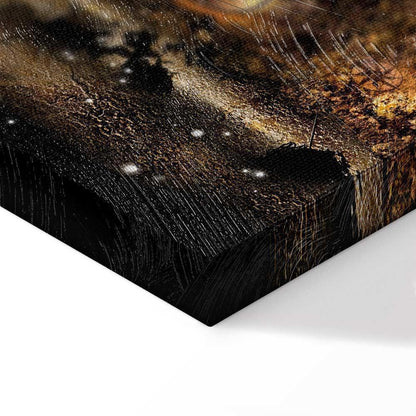 Leinwandbild - World at Night