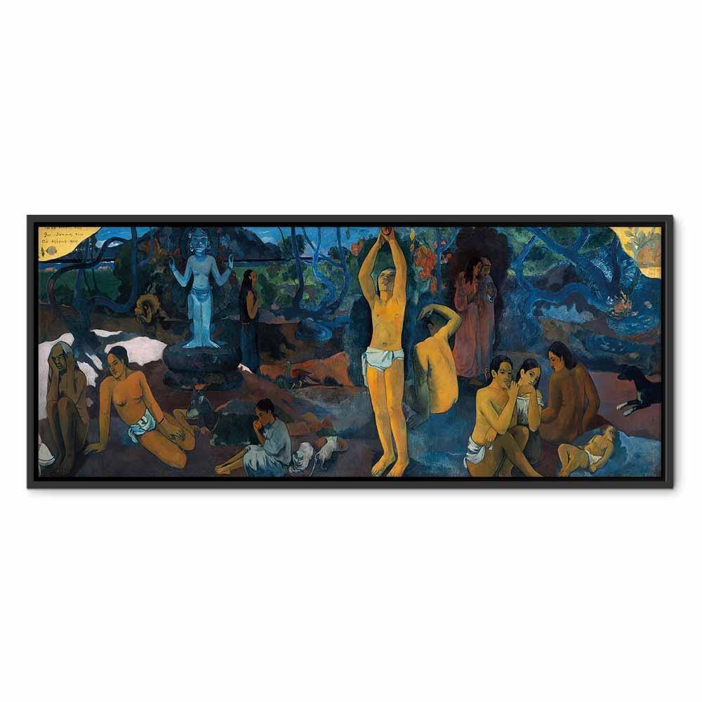 Leinwandbild - Paul Gauguin – Where Do We Come From? What Are We? Where Are We Going?