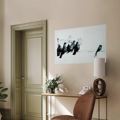 Poster - Xenophobic Pigeons