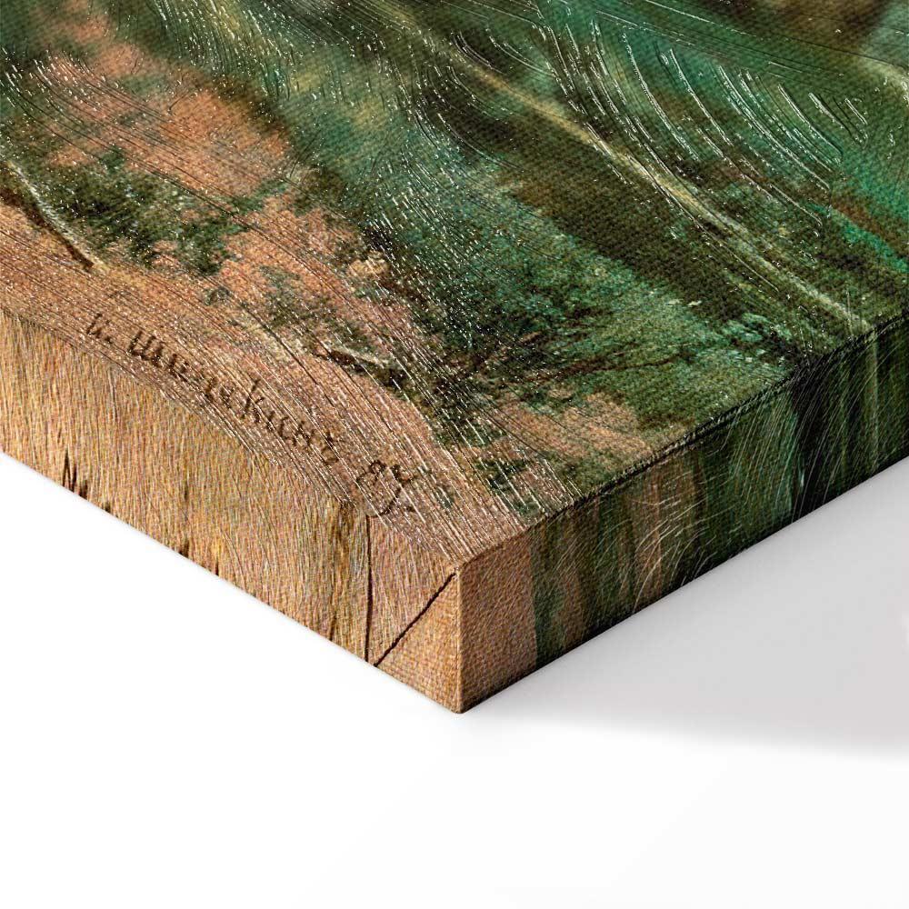 Leinwandbild - Ivan Shishkin – Oak Forest