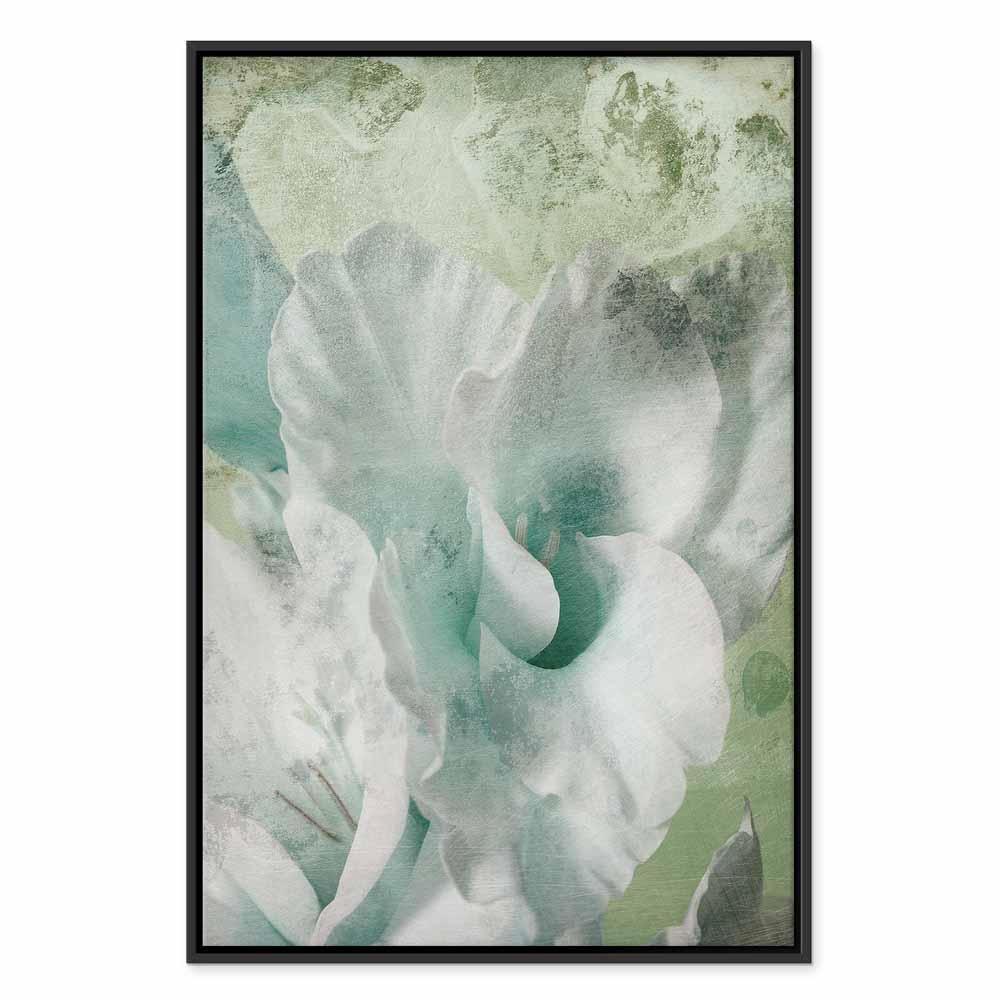 Leinwandbild - Mint Fog (1 Part) Vertical