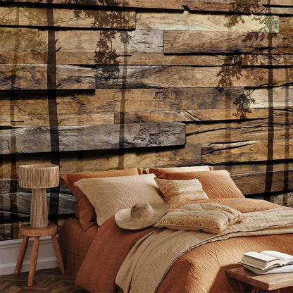 Fototapete - Shadow of Trees