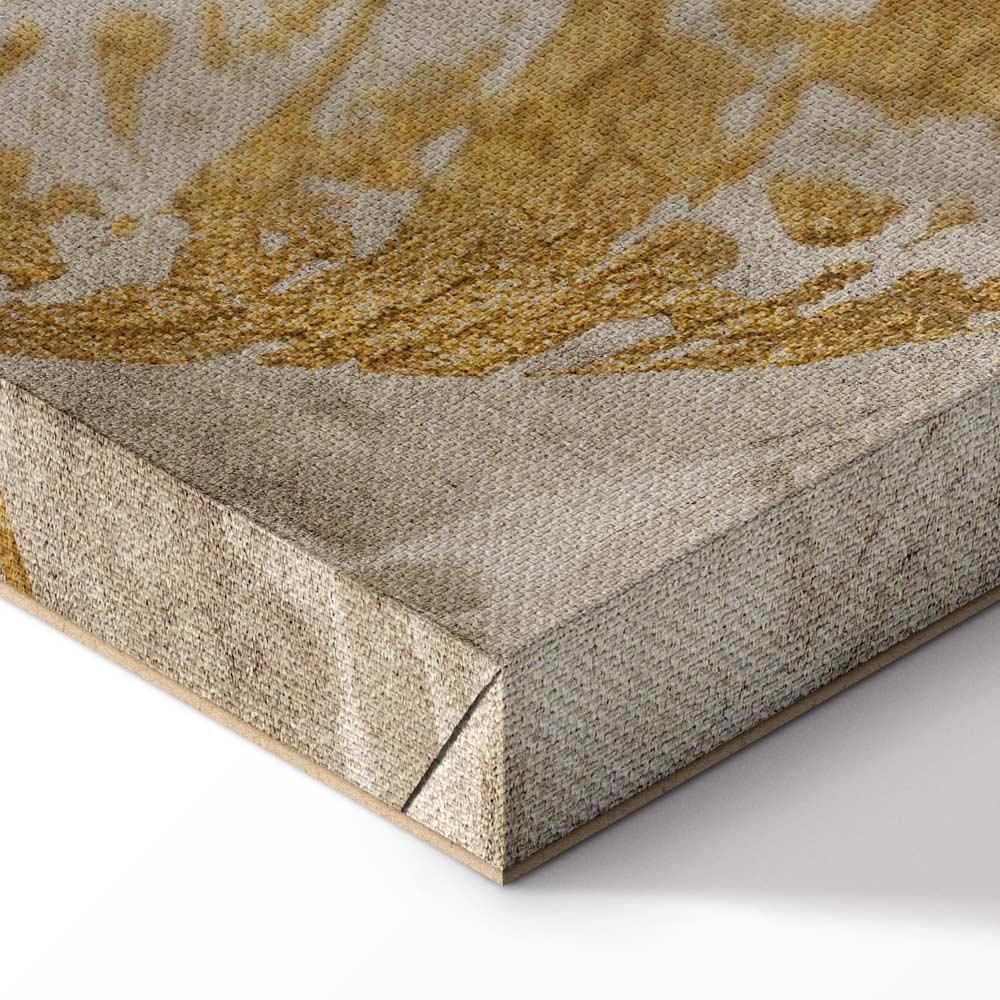 Leinwandbild - Gold Mosaic (1 Part) Wide