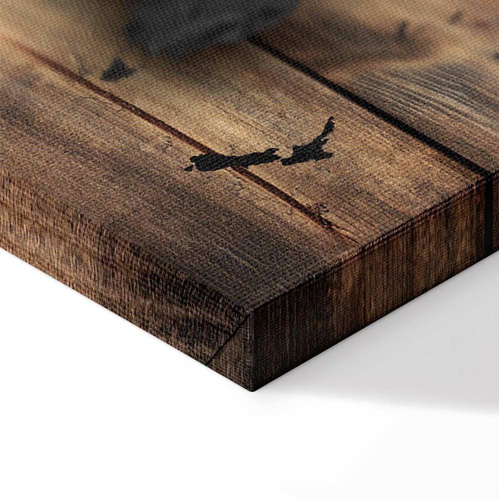 Leinwandbild - Silver World