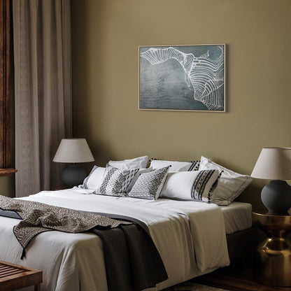 Leinwandbild - Butterfly Weave (1 Part) Wide