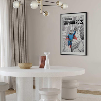 Poster - World of Superheroes Artgeist