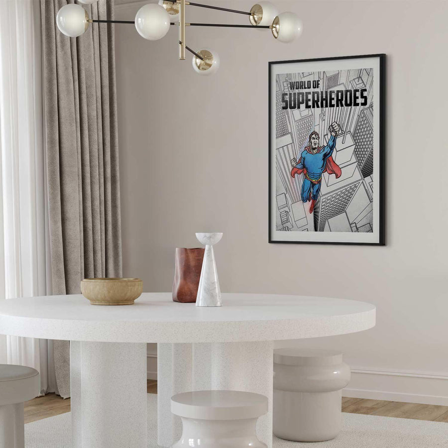 Poster - World of Superheroes Artgeist