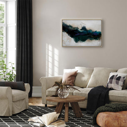 Leinwandbild - Rift of Blue (1 Part) Wide