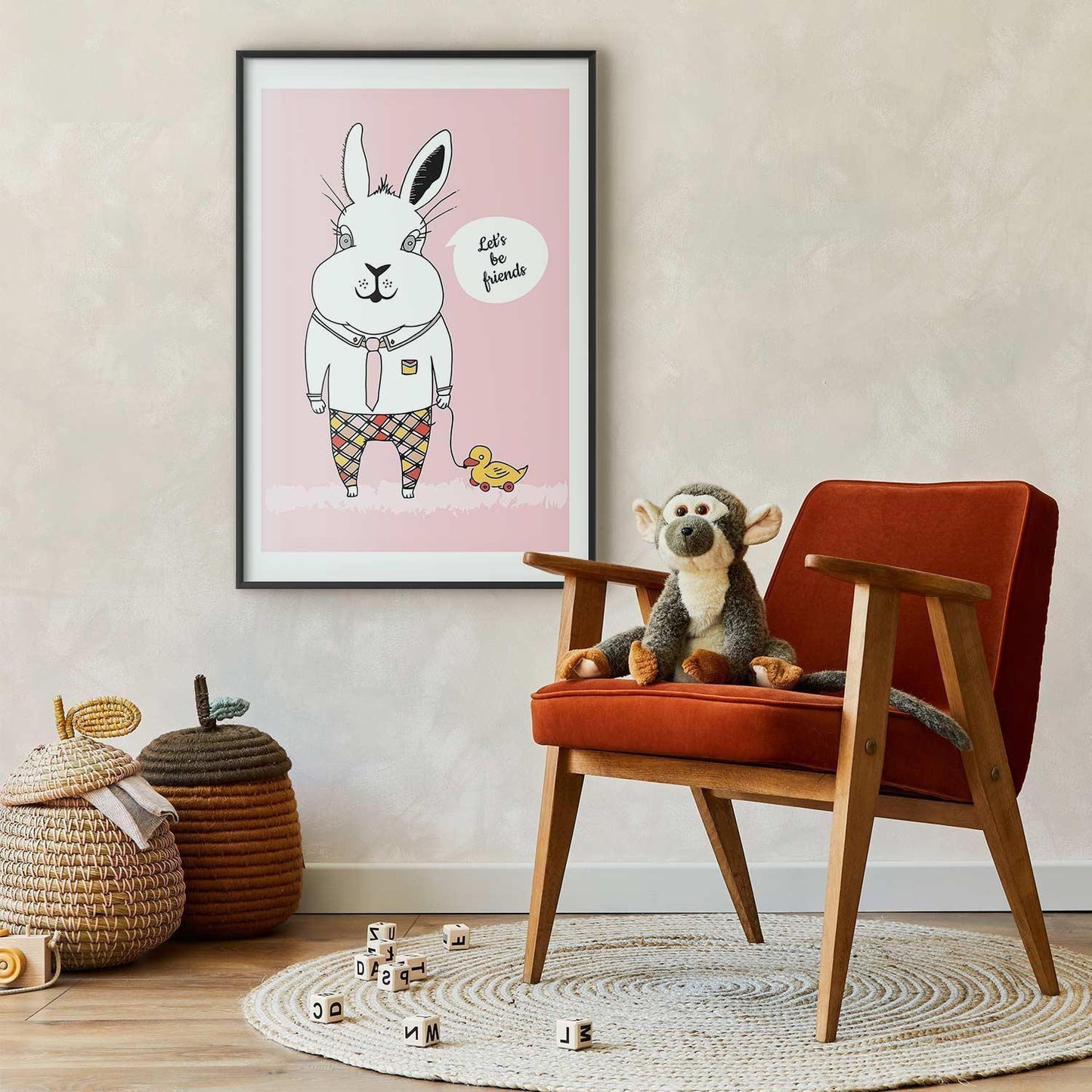 Poster - Rabbit's Friend Artgeist