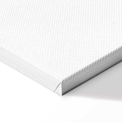 Leinwandbild - Volleyball Player on a White Background - Illustration