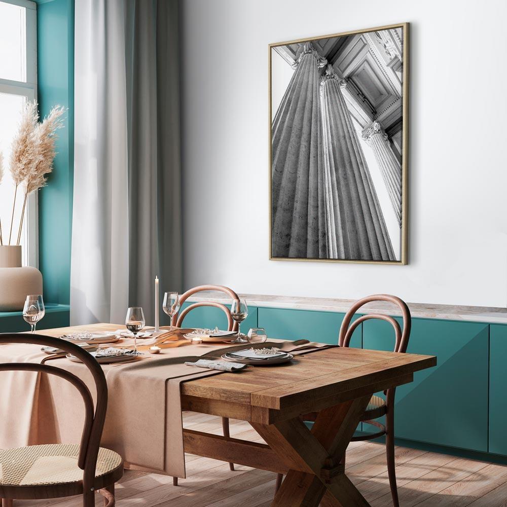 Leinwandbild - Stone Columns (1 Part) Vertical