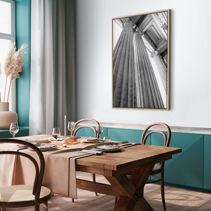 Leinwandbild - Stone Columns (1 Part) Vertical