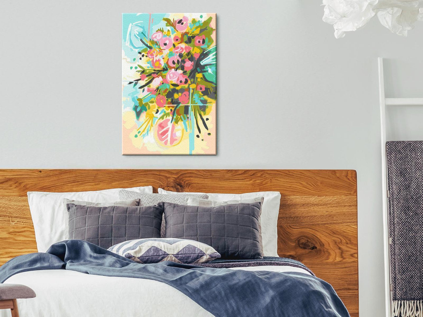 Malen nach Zahlen – Morgenblumen